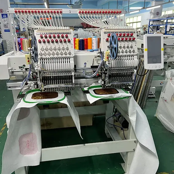 Double-End 12-Pin Automatic Industrial Embroidery Machine Embroidered Dress Machine Brand Embroidery Machine