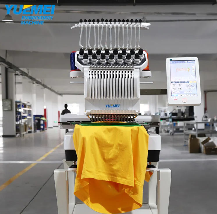 YUEMEI Single Head Cap Embroidery Machine – Versatile And Easy To Operate