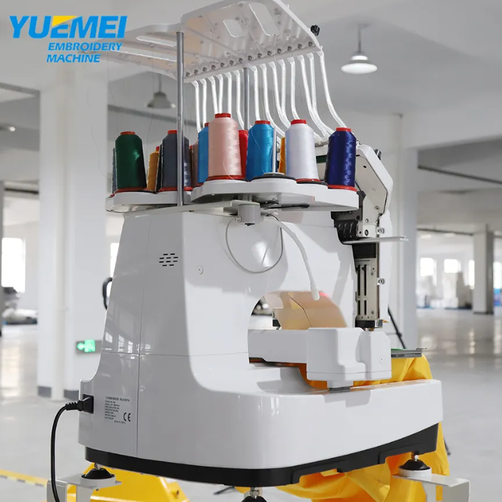 YUEMEI Single Head Cap Embroidery Machine – Versatile And Easy To Operate