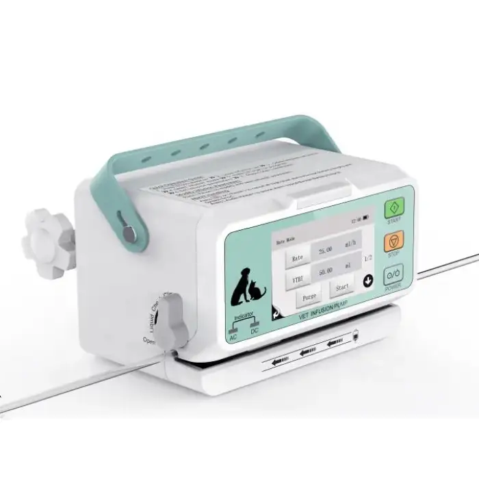 Infusion Pump VP10 For Veterinary Use With Advanced Fluid Control System