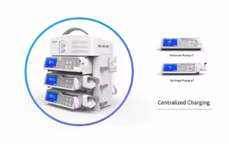 Portable Infuser Machine IV Infusion Pump With Advanced Medical Fluid Control System