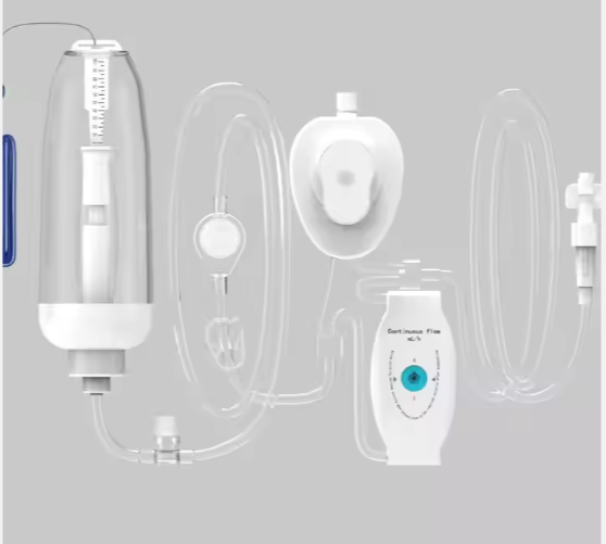 Sterile Disposable Medical Infusion Pump With Multi-Frequency Flow Control System