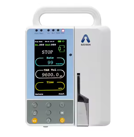 New Smart IV Infusion Pump With Drop Sensor For Ambulatory And ICU Hospital Use