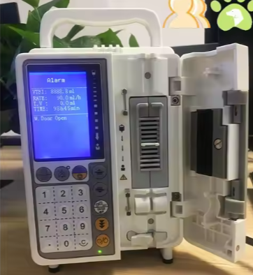 High Accuracy IV Infusion Pump BPM-IP07V For Portable Veterinary Medical Equipment