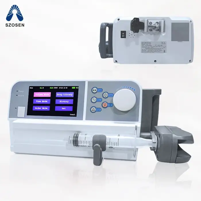 Portable Automatic Volumetric IV Fluid Syringe Infusion Pump With LCD Display For Sale