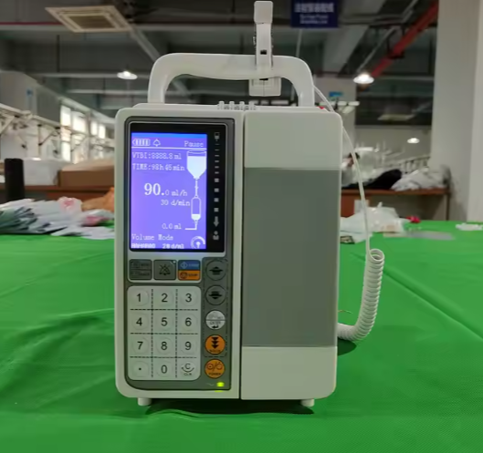 Portable Automatic Volumetric IV Infusion Pump With LCD Display For Medical Use