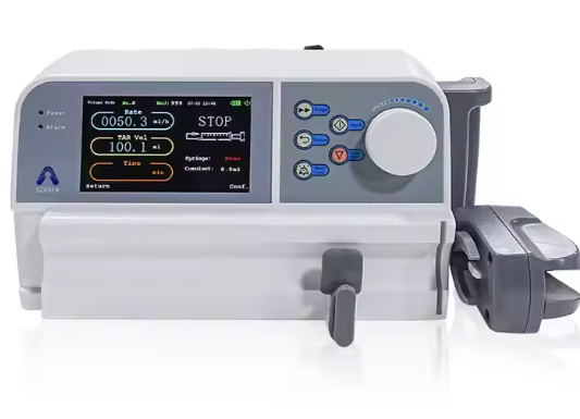 Portable Automatic Volumetric IV Fluid Syringe Infusion Pump With LCD Display For Sale