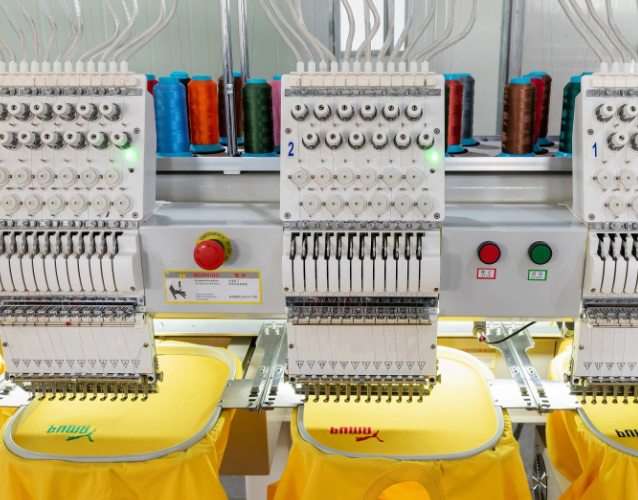 Automatic Computer 2 head 6 head Embroidery Machine