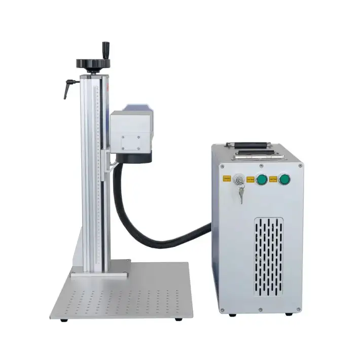 30W 50W 60W  portable Fiber Laser Engraving Marking Machine For Jewelry Metal Plastic