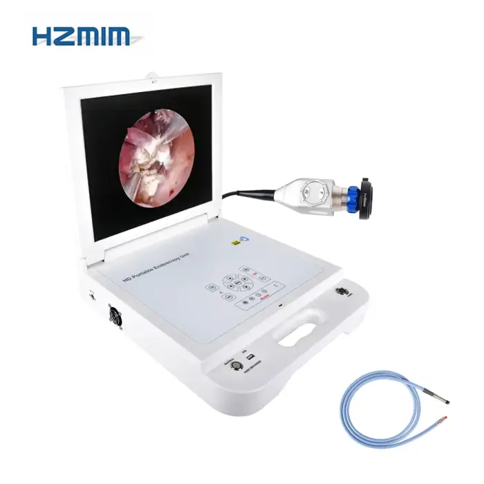 Full HD Portable Diagnostic ENT Endoscope Camera With Medical Monitor And LED Light Source