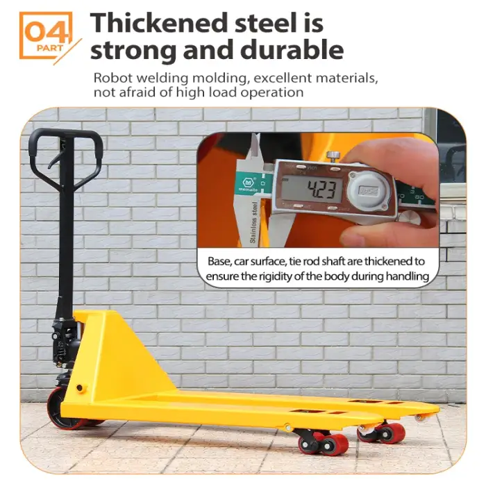 One Pole 1.5 ton 2.0 ton Electric Pallet Truck Electric Pallet Jack Pole