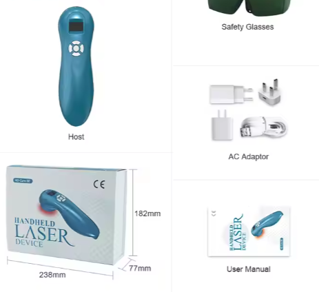 Laser Therapy Device Handheld Portable Pain Relief Therapeutic Device Solutions