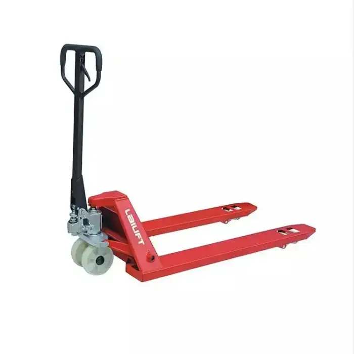 Manual 3 Ton 3000Kg Hand Pallet Truck Self Loading Pallet Stacker