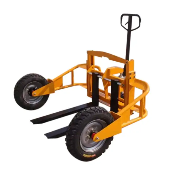 All Rough Terrain Hand Pallet Jack 1000kg 1200kg 1500kg 2000kg Off Road Heavy Duty Pallet Truck