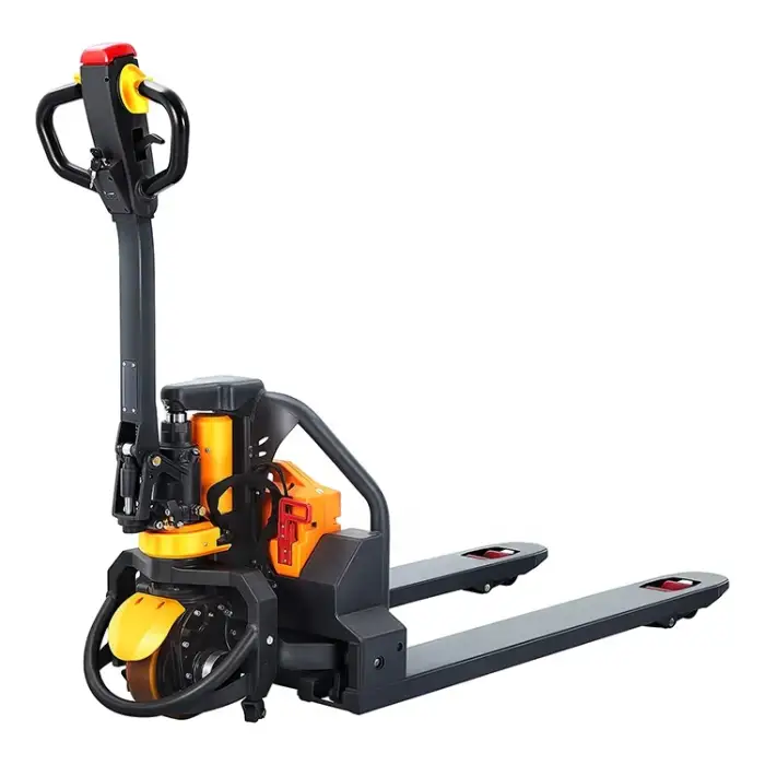 Wide Balance Power Lithium Hydraulic Electric Pallet Jack For Warehouse