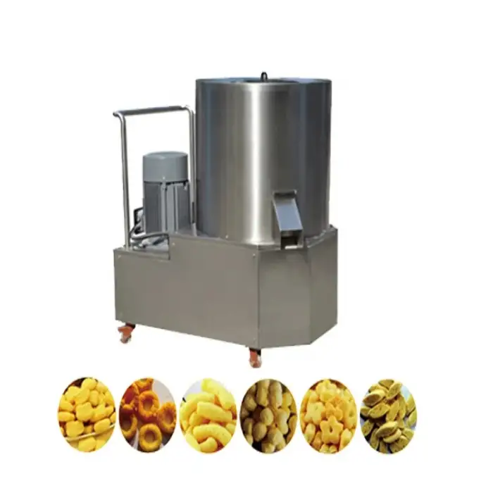 Stainless Food Grade Automatic Corn Puffs Snack Food Extruder Puffed Rice Inflated Snacks Making Machine