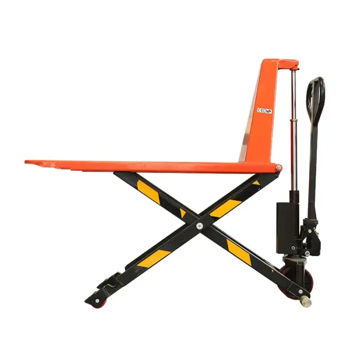 YULI 1Ton Scissor Lift Pallet Jack: Efficient Material Handling With Hydraulic Lift