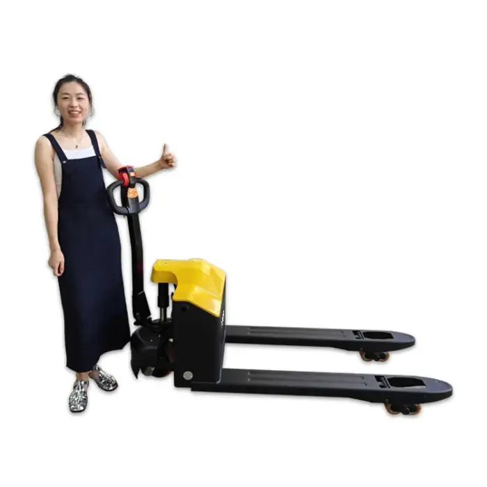 1500KG  Electric Pallet Jack for Warehouse and Logistics Lightweight and Easy-to-Use Forklift