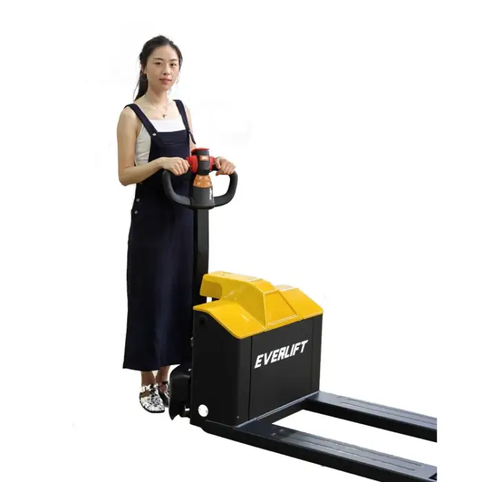 1500KG  Electric Pallet Jack for Warehouse and Logistics Lightweight and Easy-to-Use Forklift