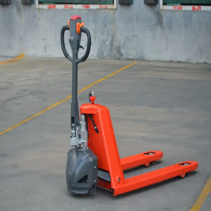 Everlift Semi Electric Pallet Jack 2000kg -300lbs Capacity Pallet Jack Forklift