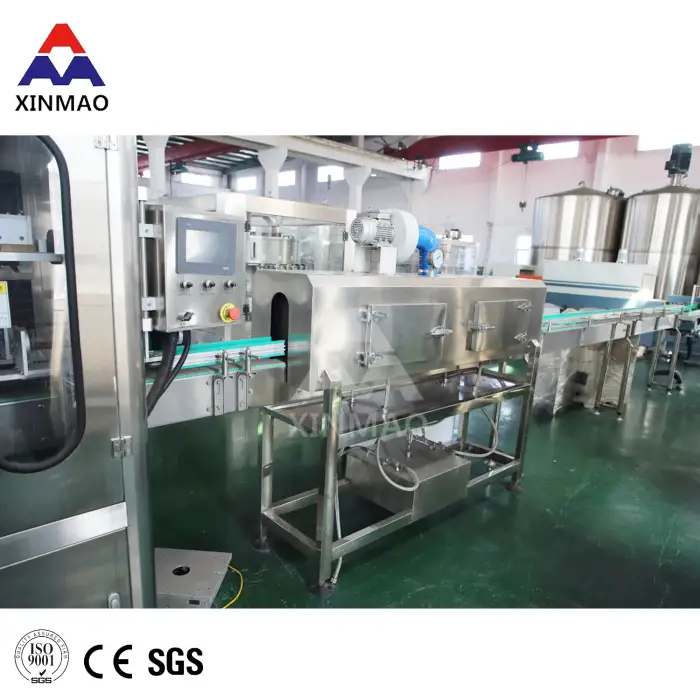 12000bph Automatic water bottle shrink sleeve labeling machine for PVC label