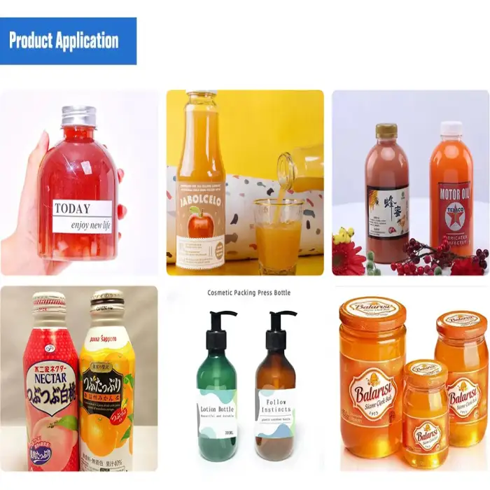 Automatic label applicator machine desktop  round bottle water bottle labeling machine