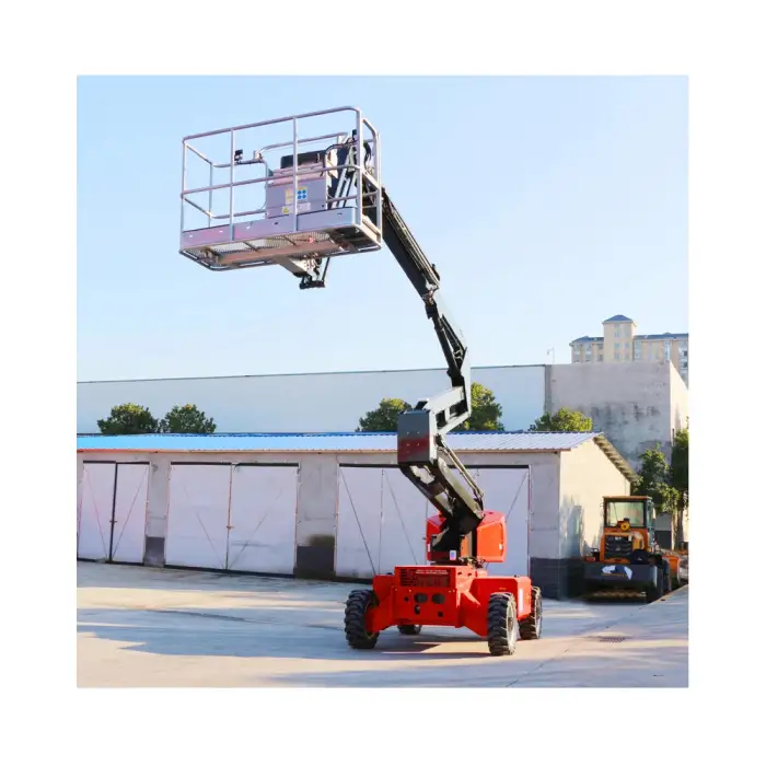 12-45m Pick Up Cherry Picker Articulated Boom Lifts for Coconut