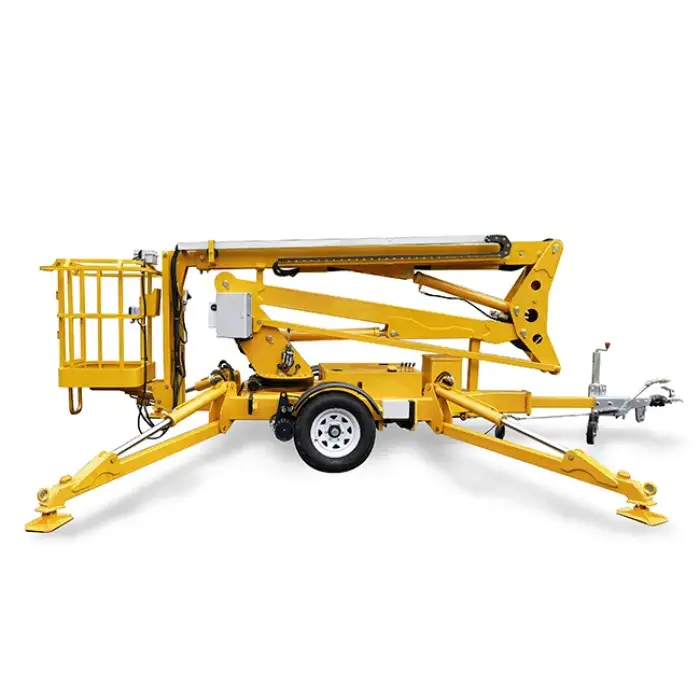 16m Hydraulic Cherry Picker Boom Lift Truck Engine Cherry Picker