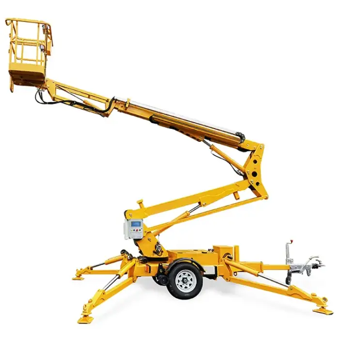 16m Hydraulic Cherry Picker Boom Lift Truck Engine Cherry Picker