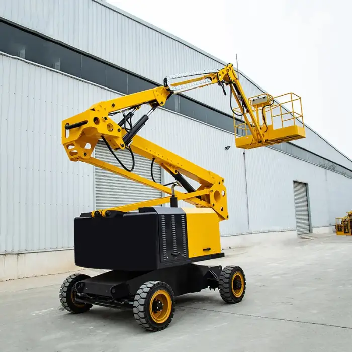 Cherry Picker Boom Lift Hydraulic Self Propelled Articulated Aerial Lift Cherry Picker