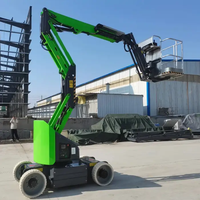 9m-11m Aerial Working Articulated Boom Lift Cherry Picker