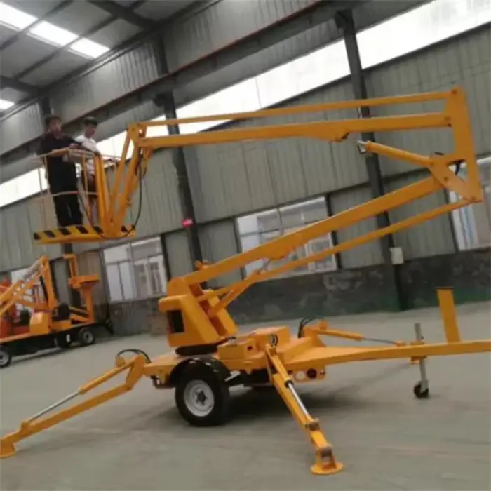 Electric Articulating Towable Cherry Picker