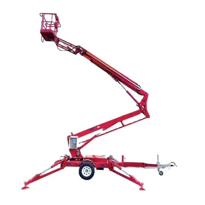 Cherry Picker Boom Lift Towable Self Propelled Articulated Cherry Picker Cherry Picker