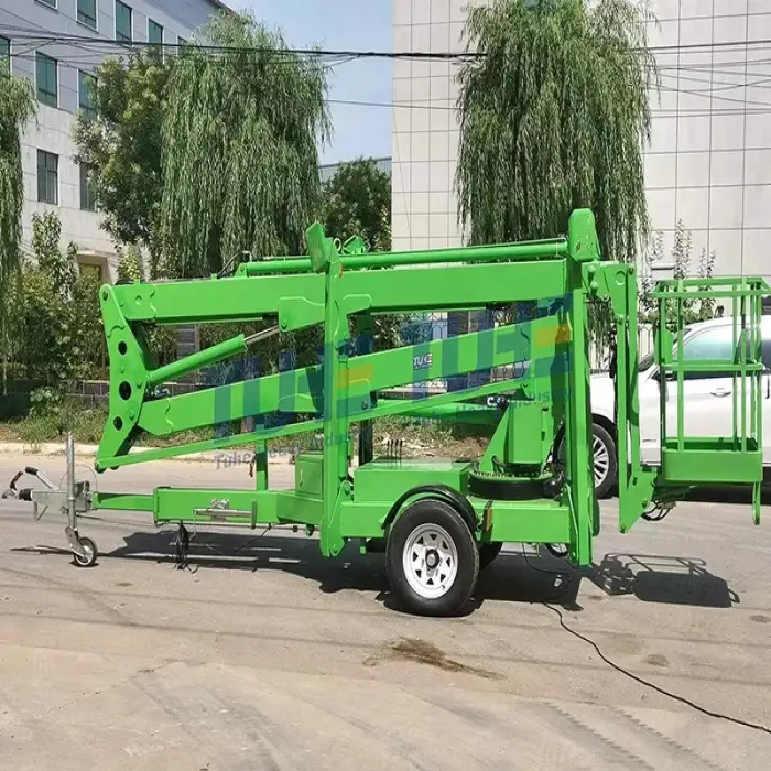 Cherry Picker Boom Lift Towable Self Propelled Articulated Cherry Picker Cherry Picker