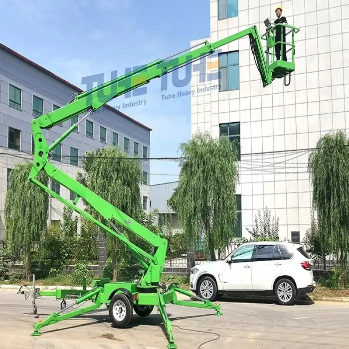 Cherry Picker Boom Lift Towable Self Propelled Articulated Cherry Picker Cherry Picker