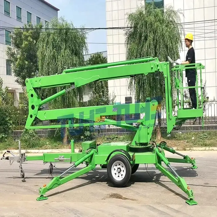 Cherry Picker Boom Lift Towable Self Propelled Articulated Cherry Picker Cherry Picker