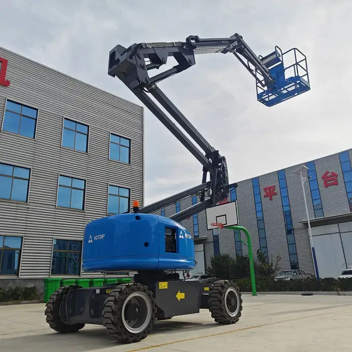 12~18M Boom Self-Propelled Articulated Boom High-Altitude Operation Cherry Picker