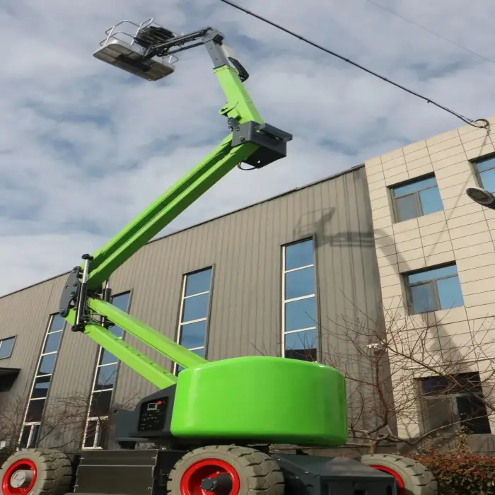 Hydraulic Self-Propelled Cherry Picker for Outdoor Aerial Picking