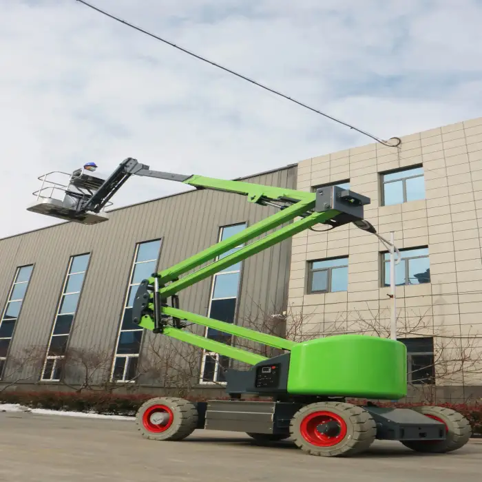 Hydraulic Self-Propelled Cherry Picker for Outdoor Aerial Picking