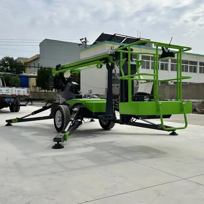 10m-20m Hydraulic Electric Boom Lift Aerial Work Platform Man Lift Cherry Picker