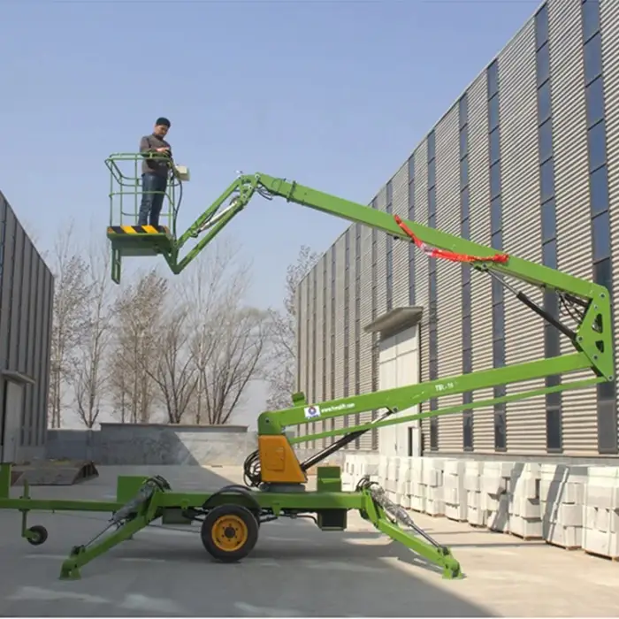 20m 200kg Loading Capacity Towable Cherry Picker