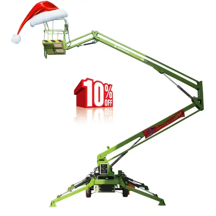 20m 200kg Loading Capacity Towable Cherry Picker