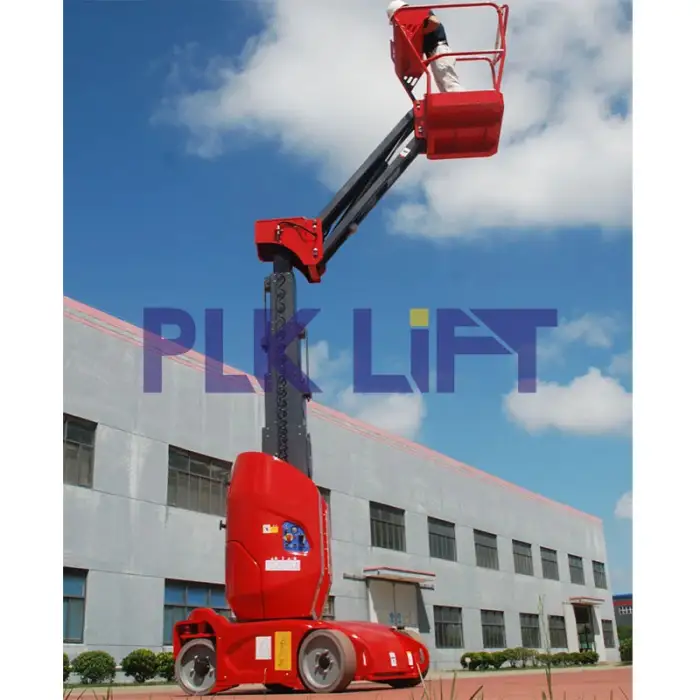 12m Automatic Mini Self Propelled Cherry Picker Lifter