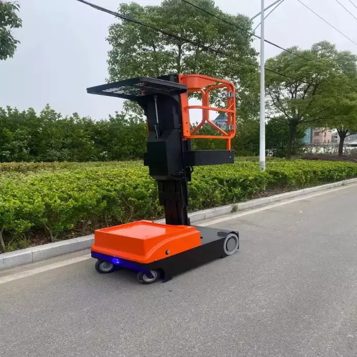 250Kg 0.25Ton Trucks Electric Forklift Cherry Picker Forklift Warehouse Picker Order Electric Order Picker