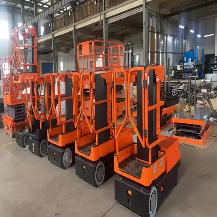 250Kg 0.25Ton Trucks Electric Forklift Cherry Picker Forklift Warehouse Picker Order Electric Order Picker