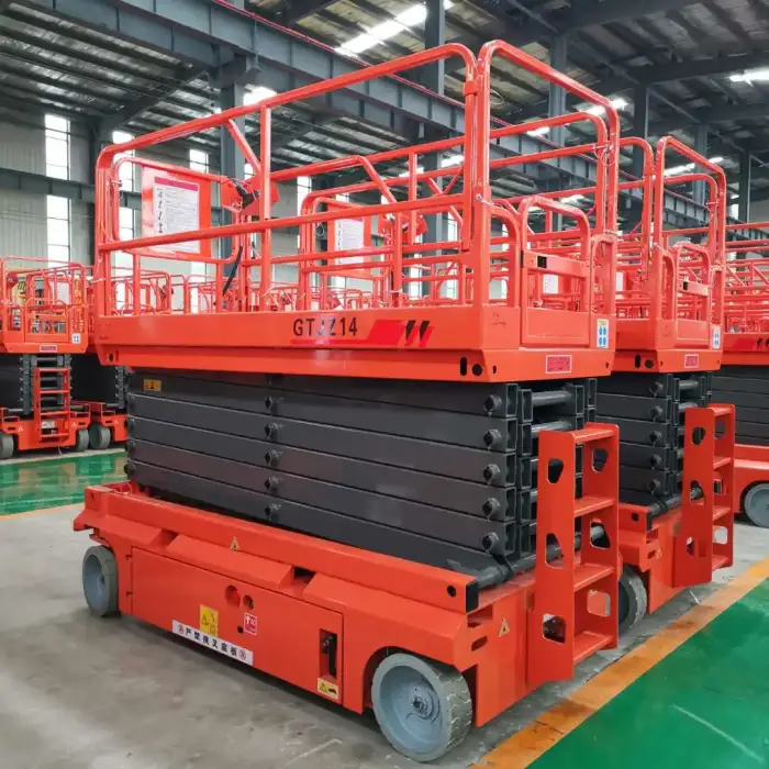 fully electric scissor lift 6M 8M 10M 12M 14M 16M cherry picker