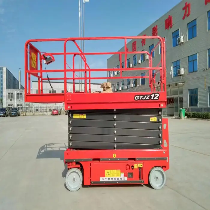 fully electric scissor lift 6M 8M 10M 12M 14M 16M cherry picker