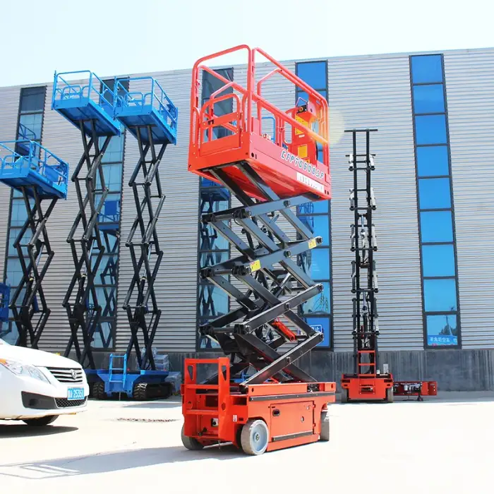 fully electric scissor lift 6M 8M 10M 12M 14M 16M cherry picker