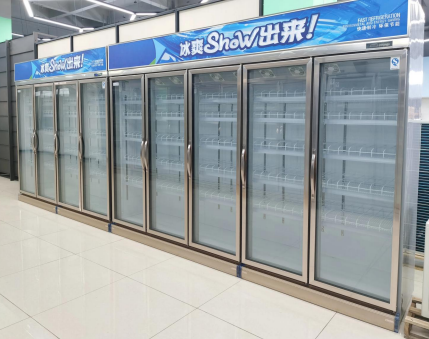 5 doors freezer - Size (310*68*213cm)