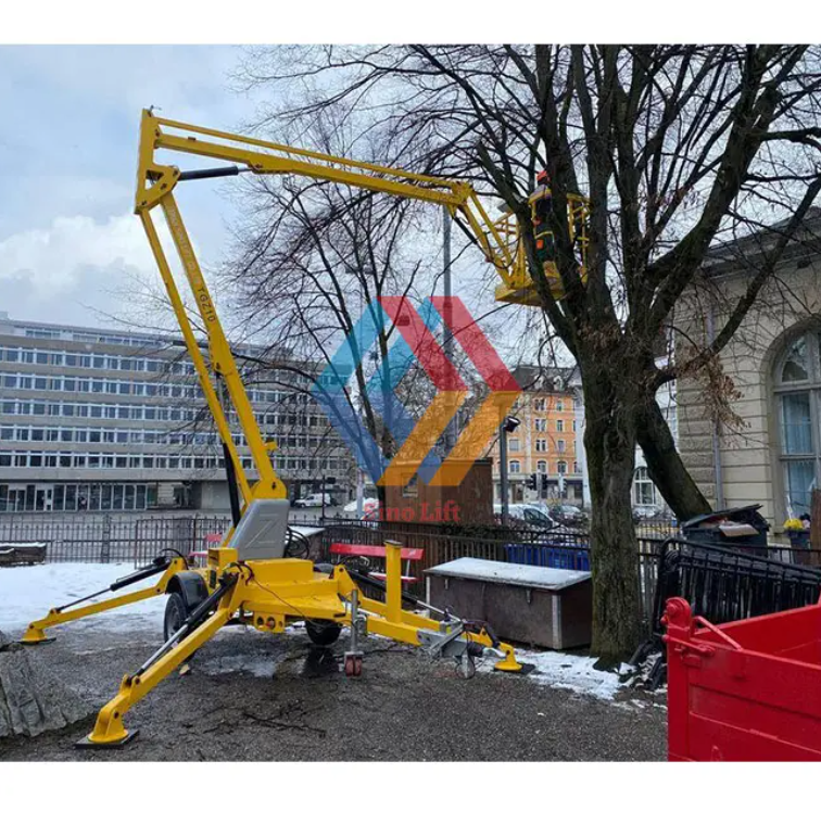 Articulated Towable Boom Lift - 8m To 20m Reach